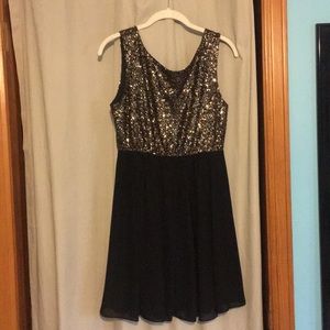 Sequences black dress